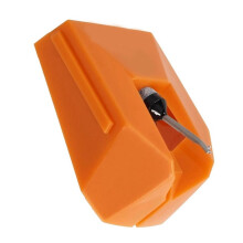 AT-VMN95EN Elliptical Replacement Turntable Stylus,Round Shank, Orange Turntable Stylus Replacement
