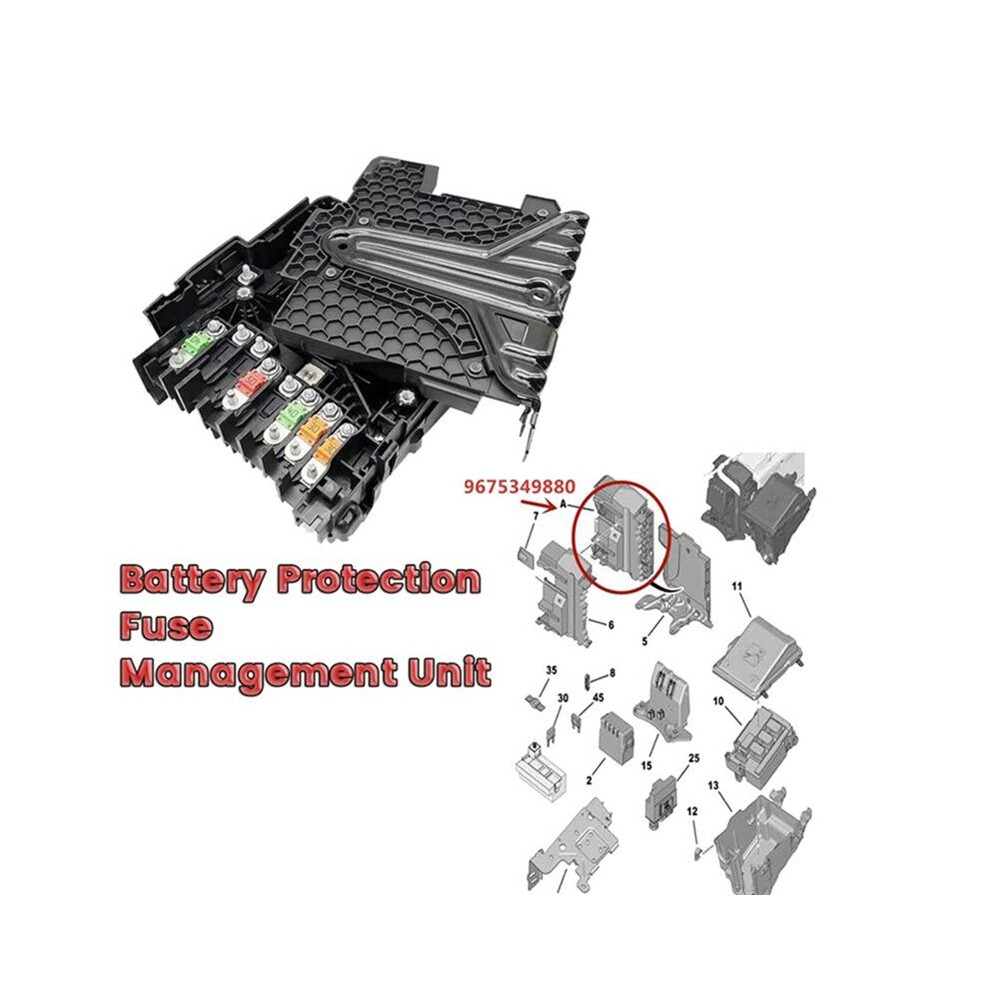 9675349880 Battery Protection Manager Unit For 308 408 3008 5008 C4 C5 9675350380Bpga 9675350280 4712713150052