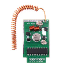 Kit de Módulo Transmissor de Controle Remoto Sem Fio de Alta Potência com Alcance de 4 e Frequência de 433 MHz