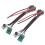7.4V/11.1V 12V  BLDC Brushless Motor Driver ESC High Power Adjust Speed Controller for Turbo Ducted Fan DIY 2S 4