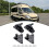 10mm  Stud Mounts for Springs and Shock Absorbers - Includes L-Type and Flat Mounts, with Mounting Screws 3