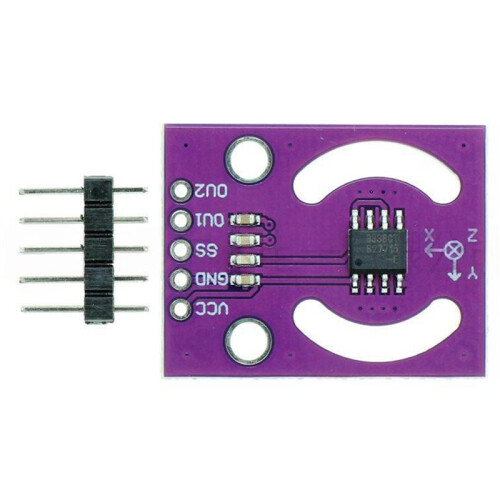 Module de Capteur Joystick 3D MCU-93 MLX90333 avec Interface SPI pour Projets pour