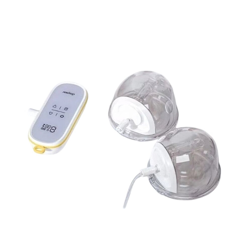 Electric Breast Pump Wireless Integrated Bilateral Breast Milk Pumping Hands Free Massage Fully Automatic Breast Pump
