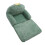 Kids' Foldable Green Dinosaur Sofa 12