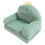 Kids' Foldable Green Dinosaur Sofa 15