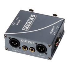 Wielofunkcyjny Izolator Szumów Pętli Uziemienia RCA 3Pin XLR 6,5 mm 3,5 mm AUX Direct Box Audio do Systemu Audio