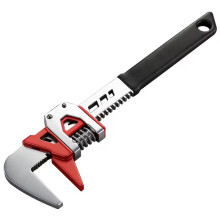 Clé à Pipe Réglable de Type F de 12 Pouces, Ouverture de 0 à 75 mm pour Robinetterie de Salle de Bain