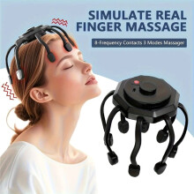 Electric Scalp Massager, Massager Scalp Stress Relax, Kneading Hair Massage with 3 Modes