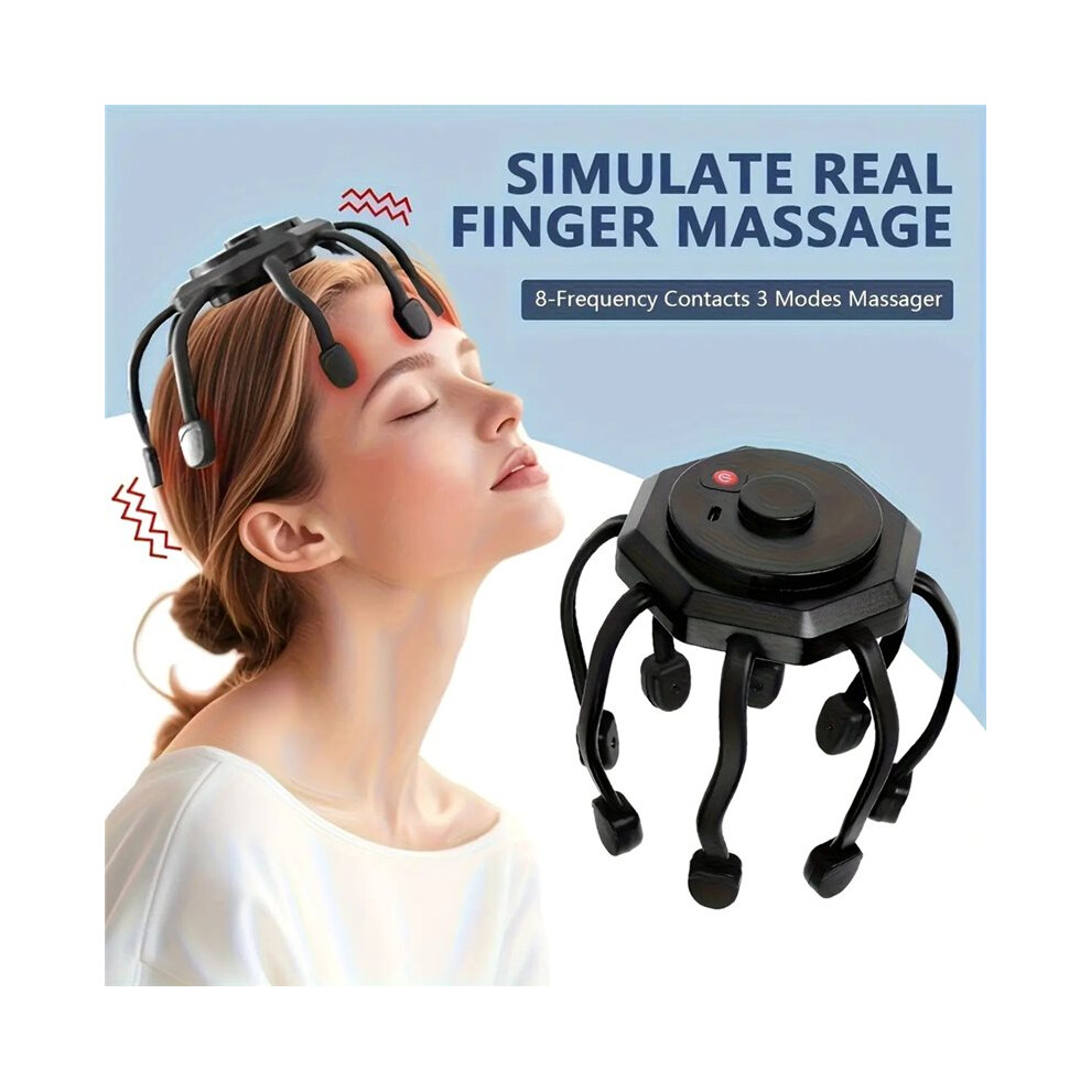 Electric Scalp Massager,  Massager Scalp Stress Relax, Kneading Hair Massage with 3 Modes