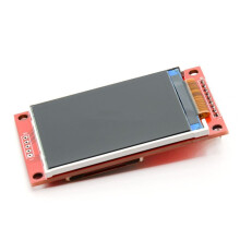 Tela LCD TFT de 2,2 Polegadas com Resolução de 240x320, Porta Serial SPI Por Hardware, ILI9341, Sem Tela Sensível Ao Toque.