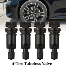4 Stück TPMS-Ventilschäfte Aus Aluminiumlegierung, TPMS-Ventilschaft-Reparatursatz für 1er, 2er, 3er, X1, X2, X3, Robustes Material