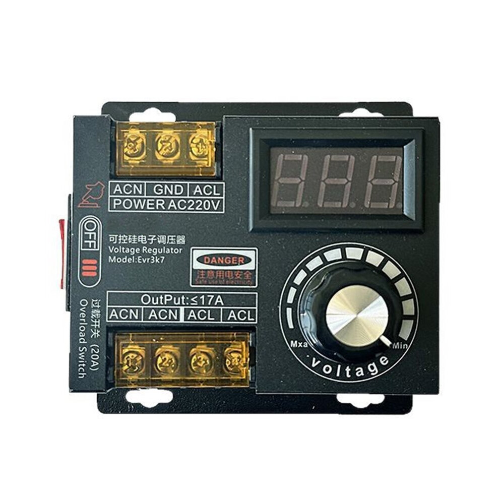 220V Stepless Speed Controller Electronic Thyristor Adjustable Dimmer For Fans Angle Grinders 3700W Motor Regulator 6033566104701
