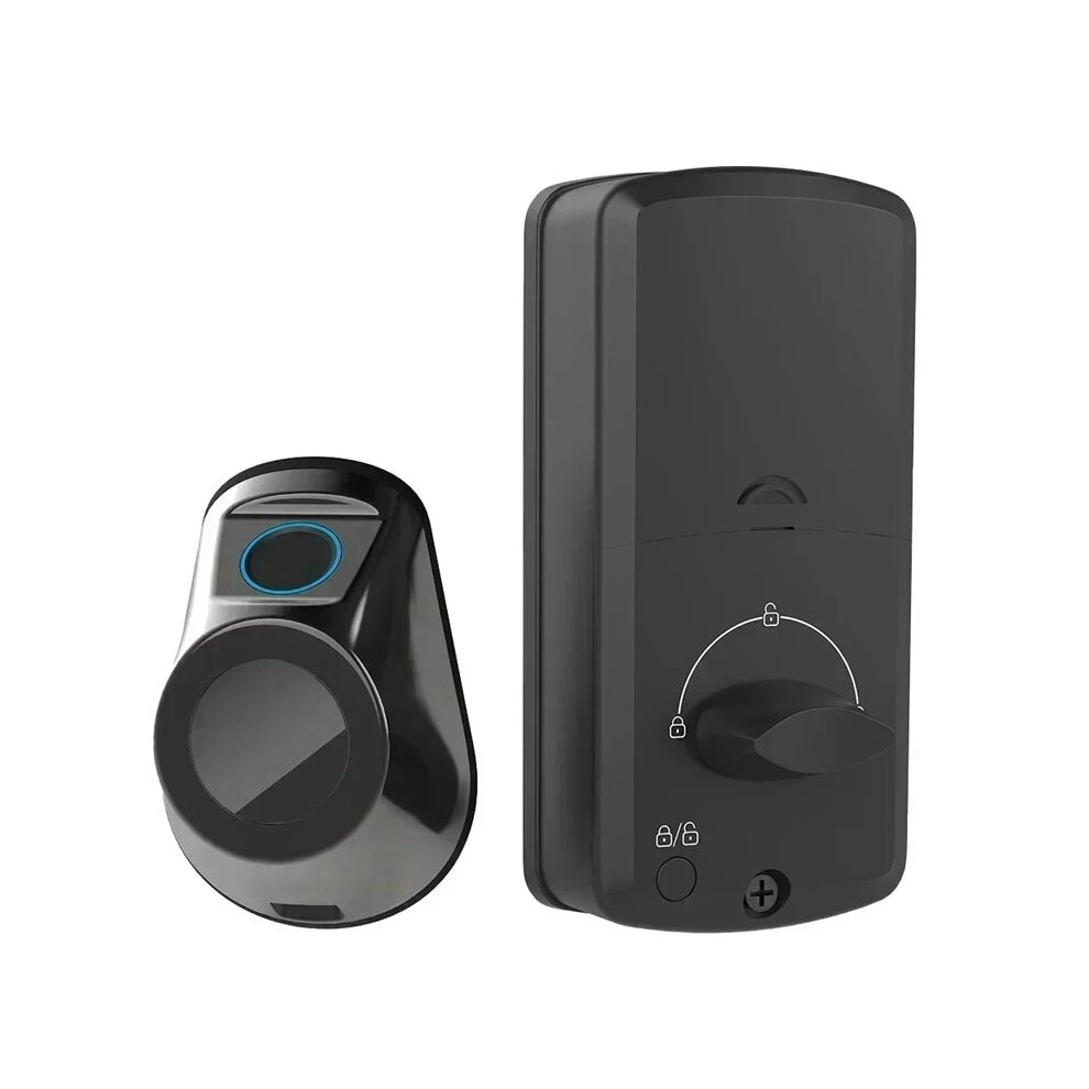 Fingerprint Door Lock With Multiple Unlocking Options And Automatic Locking Feature For Enhanced Security 4711419662067