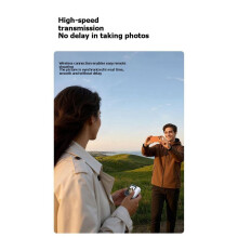 VM02 Magnetic Selfie Monitor Screen Mirroring for Smartphone Vlog with Wireless Remote Control Camera External Display