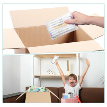 300Pcs Bubble Wrap Bags for Packing,3.15 X 4'' Double Wall Plastic Bubble Wrap Sleeves Clear Self Sealing Shipping Bags