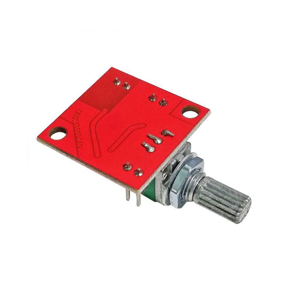 Lm386 Electret Microphone Amplifier Board With Potentiometer 4-12V Audio Preamp Module Low Noise Mic Amp 4714130431011