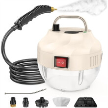 Steam Cleaner,Heating  15 Seconds,1 L Water Tank,3800W Power,6Speed Settings,for Floor,Kitchen,Windows,Cars Eu Plug