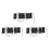 15 Pcs 2 X 1.5V AA Battery Holder Case Box Black W Wire Leads 1