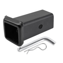 Trailer Hitch Receiver Extender Adapter Reducer 2-1/2 to 2 Inch Sleeve Convertor Receiver Towing Accessories for Tractor
