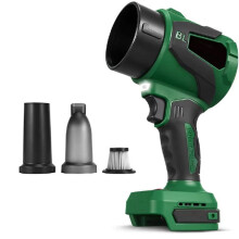 2-in-1-Bürstenloser Elektro-Turbo-Lüfter mit 650 M/S, 3000 W Leistung, Leistungsstark, Ideal zum Trocknen Von Autos, Schnee und , Kompatibel mit
