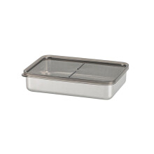 Pojemnik do Przechowywania Żywności Pudełko Kuchenne Ze Stali Nierdzewnej Ze Szczelną Pokrywką Akcesoria Kuchenne 800ML