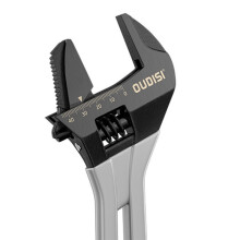 OUDISI Justerbar Skiftnyckel och Bra Grepp för Trånga Utrymmen, Perfekt för Underhåll, VVS och Elektriska Reparationsuppgifter 15 cm