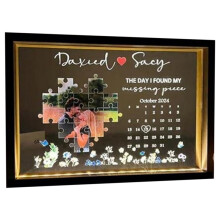 Personalized Couples Gifts Acrylic Plaque Picture Frame Acrylic Lamp Photo Anniversary Wedding Valentines Day Gifts