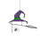 Witch Hat Window Hanging Halloween Decoration Halloween Gothic Decoration 1