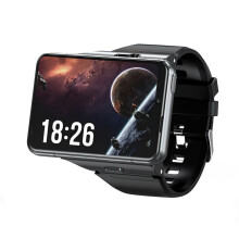 S999 Watch 4G MTK6761 Core 4GB 64GB 5.0MP+13.0MP GPS WiFi 2.88Inch Phone Call Rate Smartwatch Space Gray