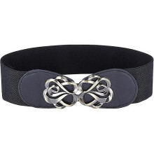 Women Stretchy Vintage Dress Belt Elastic Waist Cinch Belt CL413