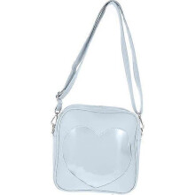 2Pcs Day Hand Bag Phone Pattern Pu Shoulder Large Clutch for Transparent Pvc Bag with Coin Crossbody Bags Strap Crossbody Night Portable Back