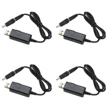 4X USB Till 9V,5V Till 12V Step ,USB-Kabel 5V Boost Till 9V 12V SpäNningsomvandlare 1A Step- Volt Transformator Power