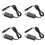 4X USB Naar 9V, 5V Naar 12V Step , USB-Kabel  5V Boost Naar 9V 12V Voltage Converter 1A Step- Volt Transformator Power 1