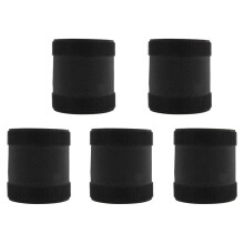 5X Cable Grip Floor Cable Cover Cords Cable Protector Cable Management Only for Commercial Office Carpet (Black,10 Feet)