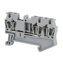 100 Stück ST2.5-TWIN Federkäfiganschluss 3-Adrig ST 2.5TW TWIN Steckerdraht DIN-Schienen-Klemmenblock