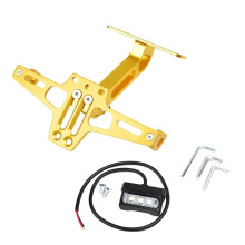 Kit di Eliminazione del Supporto per Targa Universale per Moto, Supporto per Targa Moto Ordinato
