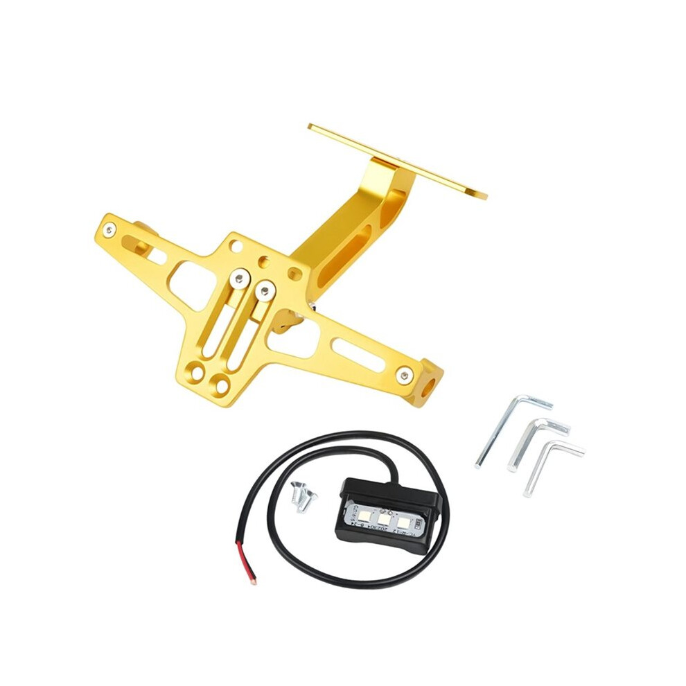 Motorcycle License Plate Bracket Eliminator Kit Universal Motorcycle Tail Tidy License Plate Holder Mount 6034194484814