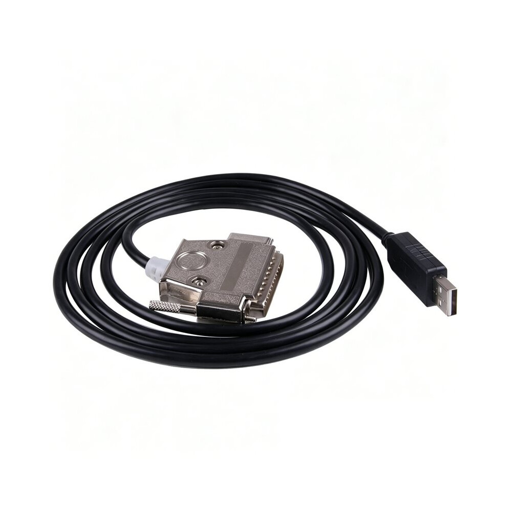 Usb To Db25 Male Adapter With Ftdi Chipset - Compatible For Fanuc 0/6/11 Series, Cnc Rs232 Serial Cable 4711009806185