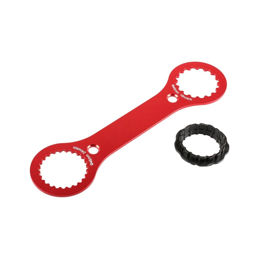 Mountain Bike Bottom Bracket Wrench, Aluminum Alloy Hollow Chainring Removal And Installation Tool 4711228447992