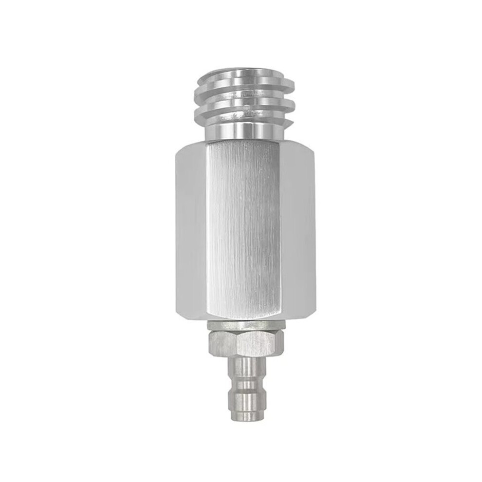 8Mm Male Quick Disonnect Adapter For Tr21-4 Threads Soda Maker Machine To External Co2 Tank Bottle,Black And Silver B 6032029700399