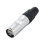 CAT6A Ethernet Cable Plug NE8MX6 EtherCON Male Cable Connector Self-Termination Silver Plating Pins Zinc Diecast Shell 1