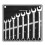 Combination Spanner Set, 8 Piece Set, 6-19mm Range, High-Performance Quality,CR-V 1