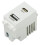 Module D'Alimentation USB de Type 128, Prise 220 V, 5 V 2,1 A, Double Port USB + Type C 1