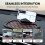 (Brown-Gray Checkered Pattern, -) Monitoimi liukuestematto autoon 3