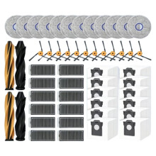 Compatible for L60 Pro Ultra Replacement Parts Accessories Main Side Brush Mop Pad Dust Bag Filter