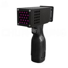 High-Power Handheld UV Lamp for Car Maintenance Sheet Metal Paint Spraying LED Curing Ink Drying UV Lamp US Plug