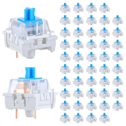 100 PCS Mechanical Keyboard Switches Keyboard Clicker 3 Pin   Replacement Keyboards Keys