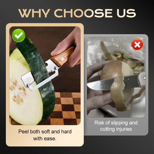 (1pc, -) Multi Functional Vegetable Peeler – Ultra Sharp Julienne & Bottle Opener 2
