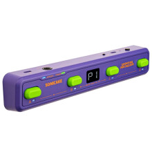 SONICAKE für POCKET Control Kabelloser MIDI-Controller, USB-Host, 4 Fußschalter, Wiederaufladbares Notenumblätterpedal für Musiker C