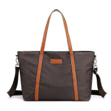 2025 Women's Laptop Tote Bag Large Shoulder Bag Purse Waterproof Handbag--Coffee